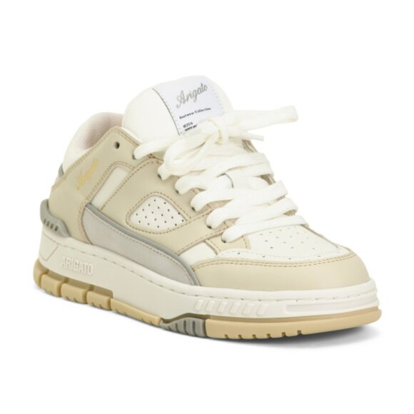 AXEL ARIGATO Men's Handmade In Portugal Leather Area Lo Sneakers